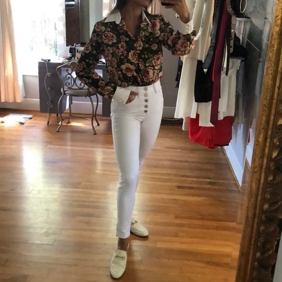 Zara Floral Blouse - Picture 9 of 15